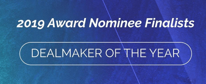 Steven Lickstein Nominated for “Dealmaker of the Year” 2019