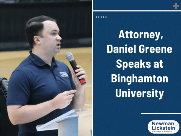 Attorney, Daniel Greene Speaks at Binghamton University